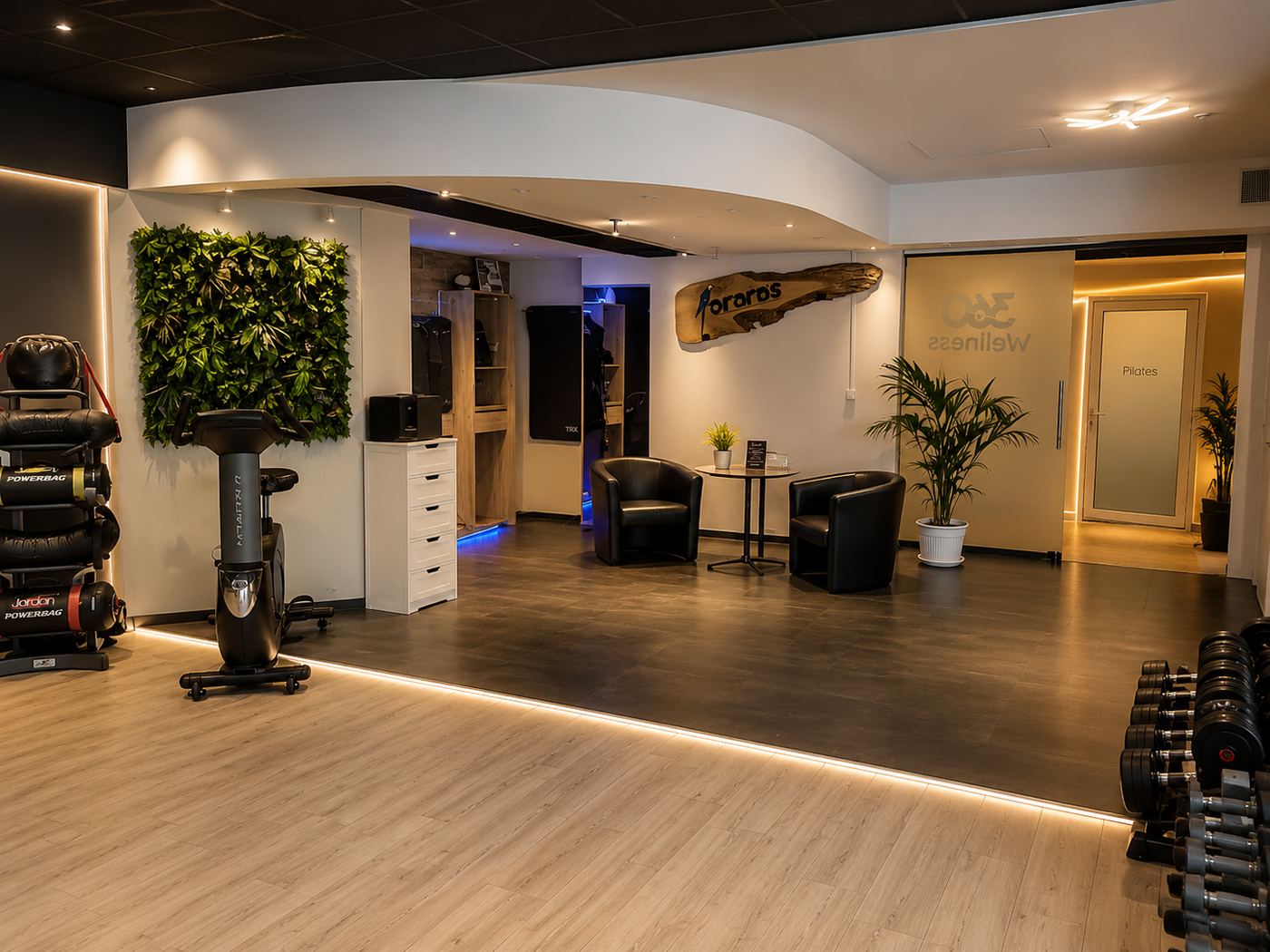L'accueil du Studio 360 Wellness à Antibes